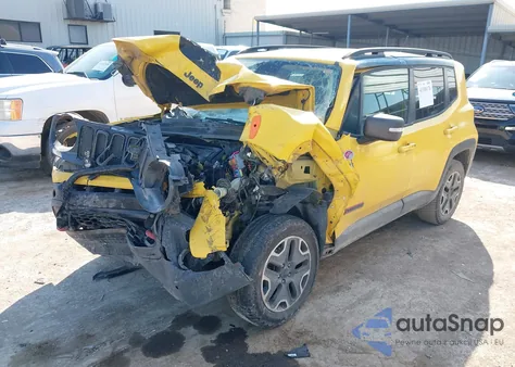 2017 Jeep Renegade Trailhawk 4X4 from USA, damaged, VIN ZACCJBCB6HPE52608